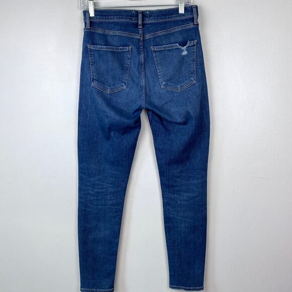 AGOLDE Sophie Mid Rise Ankle Jeans Skinny Leg Comfort Stretch Denim Size 28 - Picture 8 of 13